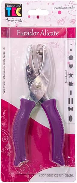 Furador Alicate Círculo 2 mm Toke e Crie