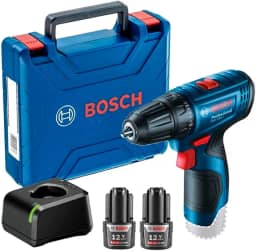 Bosch Parafusadeira Furadeira GSR 120-LI 12V com 2 baterias, 1 carregador e maleta