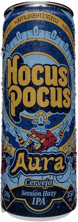 Hocus Pocus Cerveja Aura Tropical Hazy Ipa 350Ml Lata