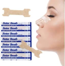 Respire Melhor Better Breath 100 Unidades Dilatador Nasal Adesivo Tamanho Grande 66mm X 19mm