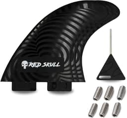 Quilhas Prancha Surf Padrão Fcs M3 Ou M5 + 6 Parafusos + Chave