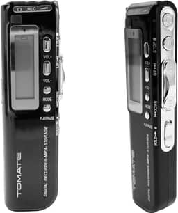 Gravador de Voz Digital MT-556 8GB de Memória Tela LCD MP3 Player WMA 17620 Minutos de Gravação