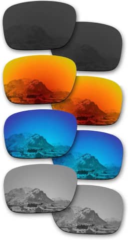 4 Pairs Polarized Replacement Lenses for Oakley Holbrook OO9102 Sunglasses