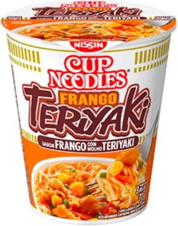 Cup Noodles Sabor Frango Teriyaki Nissin 72g