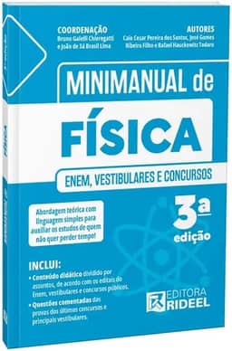 MINIMANUAL DE FÍSICA - ENEM, VESTIBULARES E CONCURSOS