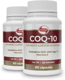 Kit 2 Coenzima Coq-10 Vitafor 60 cápsulas