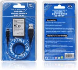 Bateria 1800mah para Controle Wireless Dualshock de Playstation 4 Play4 Ps4 KCR-1410