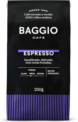 Baggio Café Café Torrado e Moído Espresso 250g