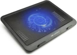 Base Para Notebook C3Tech NBC-11BK 14' Preto - Refrigerada Com Cooler de 140mm com Led Azul Notebooks até 14' com USB adicional