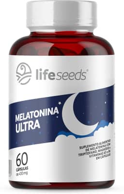 Melatonina Com Triptofano, Magnésio E Vitaminas B3 E B6