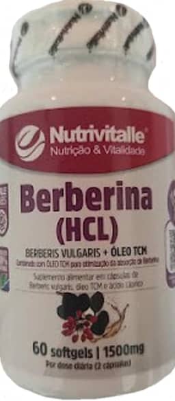 Berberina + Tcm Nutrivitlle 60 Softgels