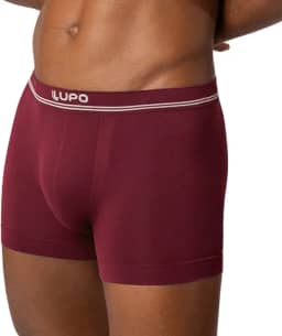 Cueca Boxer Lupo Sem Costura Microfibra Poliamida Masculina Original