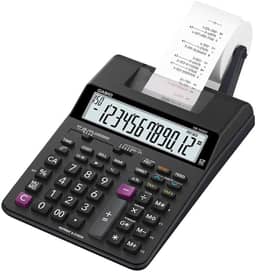 Calculadora com Impressora, 12 Dígitos, Casio, HR-100RC, Preto