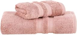Jogo de Toalhas Buddemeyer Algodão Egípcio Banho Rosa 2 peças
