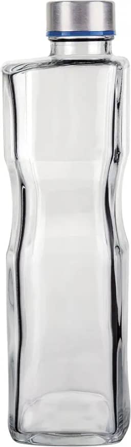 Euro Home - Garrafa de Vidro 1 litro H2O - VDR7269