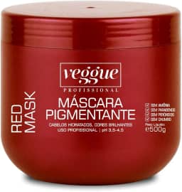 Máscara Pigmentante, Tonalizante, Red Vermelho Veggue Profissional 500g