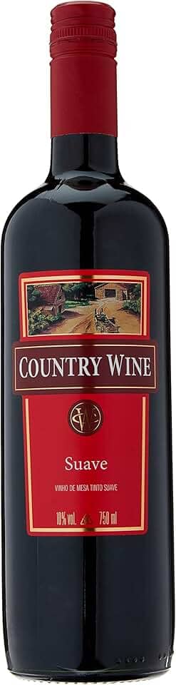 Country Wine Vinho Tinto Suave 750Ml