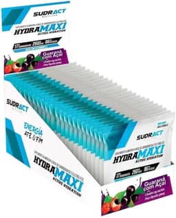 Hydramaxi Isotônico em Pó - 25 Sachês 20g Guaraná com Açaí - Sudract Nutrition, Cor: multi-colored, Tamanho único