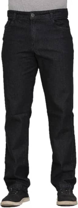 Calça Masculina Tradicional Reta Jeans 100% Algodão Malloy