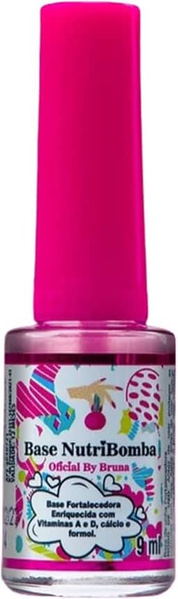 Base Nutribomba Fortalecedor de unhas Fracas e que Descamam, tb, By Bruna