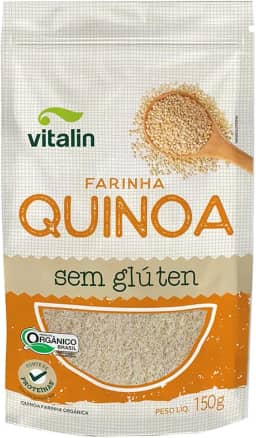 Quinoa Real Farinha Orgânica Vitalin 150g