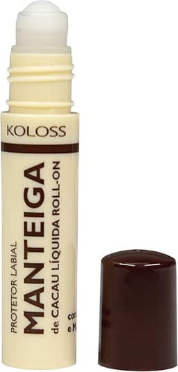 PROTETOR LABIAL MANTEIGA DE CACAU LIQUIDA KOLOSS -., Koloss
