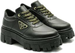 Oxford Tratorado Feminino GuGi 404-GG Plataforma Blogueira Antiderrapante