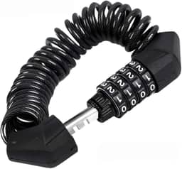 Cadeado Trava com Senha Segredo para Capacete de Moto Bike