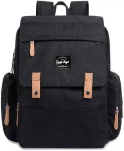 Mochila Bolsa Maternidade Multiuso Térmica Impermeável Bebê Cor:Preto