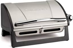 Cuisinart Grelha a gás de mesa portátil de propano CGG-059A 8.000 BTU