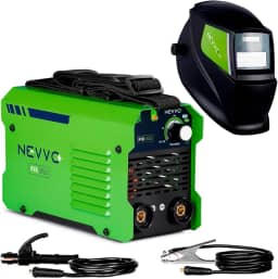 Máquina Inversora De Solda Fix1650 Bivolt 160a Mma Tig + Máscara de Solda Com Escurecimento Automático MSN1200 NEVVO