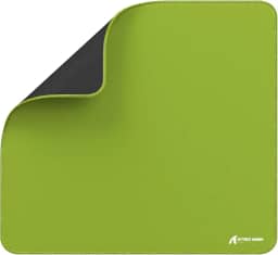 ATTACK SHARK CM02 Mouse Pad grande,revestimento resistente à água,superfície de borracha antiderrapante com controle suave e textura pesada, bordas costuradas em microfibra,450x400x4mm(Verde Claro)