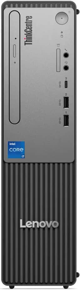 Desktop Lenovo ThinkCentre neo 50s Gen 5 Intel Core i3-14100 8GB 256GB SSD Linux - 13EJS01500 Cinza