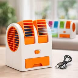 Climatizador Portátil Mini Ar Condicionado Umidificador USB