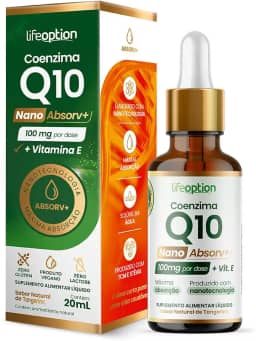 Coenzima Q10 Nano Absorv+ | Suplemento Líquido Sublingual | Absorção 10x mais eficiente