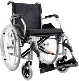 CADEIRA DE RODAS D600 ALUMÍNIO - 120 KG - T44