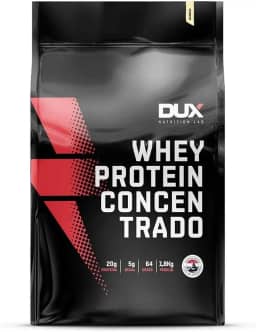 DUX Whey Protein Concentrado Refil (1.8Kg) - Sabor Baunilha