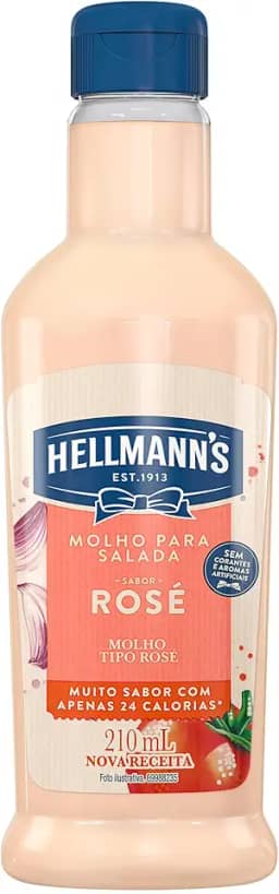 Hellmann´s Molho Para Salada Rosé Squeeze 210Ml