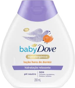 Baby Dove Loção Corporal Hidratação Relaxante Hora De Dormir Frasco 200Ml