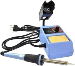 ESTAÇÃO DE SOLDA FERRO DE SOLDA 50W COM CONTROLE TEMPERATURA AJUSTAVEL 127V MXT