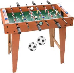 Mini Mesa Pebolimm Infantil Totó Pé Alto 18 Jogadores 60 cm