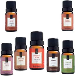 PACOTE 5 ESSÊNCIAS AMADEIRADAS PARA AROMATIZADOR VIA AROMA