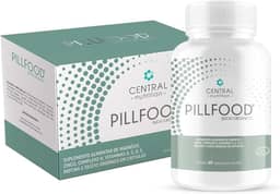 Pillfood, 60 Capsulas, Silício Orgânico, Central Nutrition