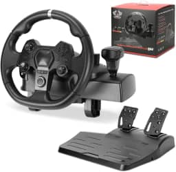 Volante, Volante Gamer, Volante para PC, Volante para Xbox, Volante para PS4, Para PS4, PS3, Xbox Series, Xbox One, Switch, PC