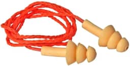 Protetor Auricular Tipo Plug de Silicone com Cordão em Algodão-PROTEPLUS-PPA03