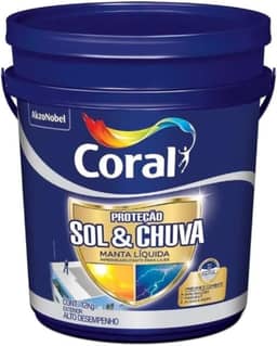 PROTEÇÃO SOL & CHUVA MANTA LÍQUIDA BRANCO 18KG - CORAL