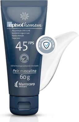 Protetor Solar, Homem FPS 45, 60g, Episol, Mantecorp Skincare, Multicor