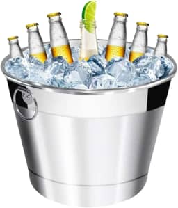 Balde de Cerveja e Gelo em Alumínio Térmico Lixado Beer 7L