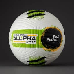 Bola Futsal Alpha Oficial para Quadra Profissional Fusion