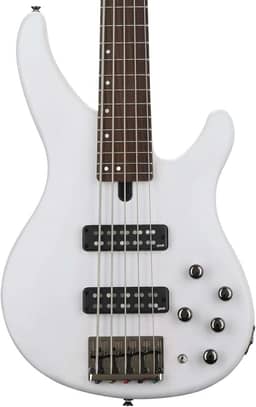 Contrabaixo Elétrico 5 cordas TRBX 505 TWH Translucent White Yamaha